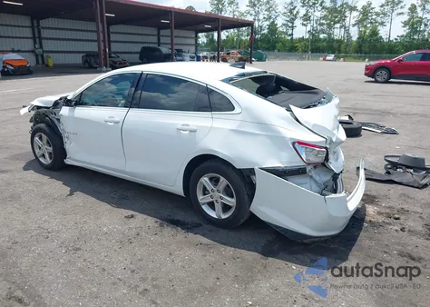 2021 Chevrolet Malibu Fwd Ls из США, поврежденный, VIN 1G1ZB5ST6MF065095